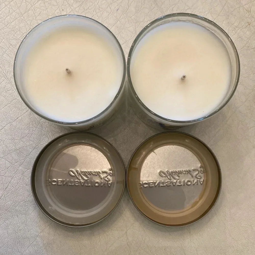 NWT Scentsational Natural Soy Candles - Set of 2